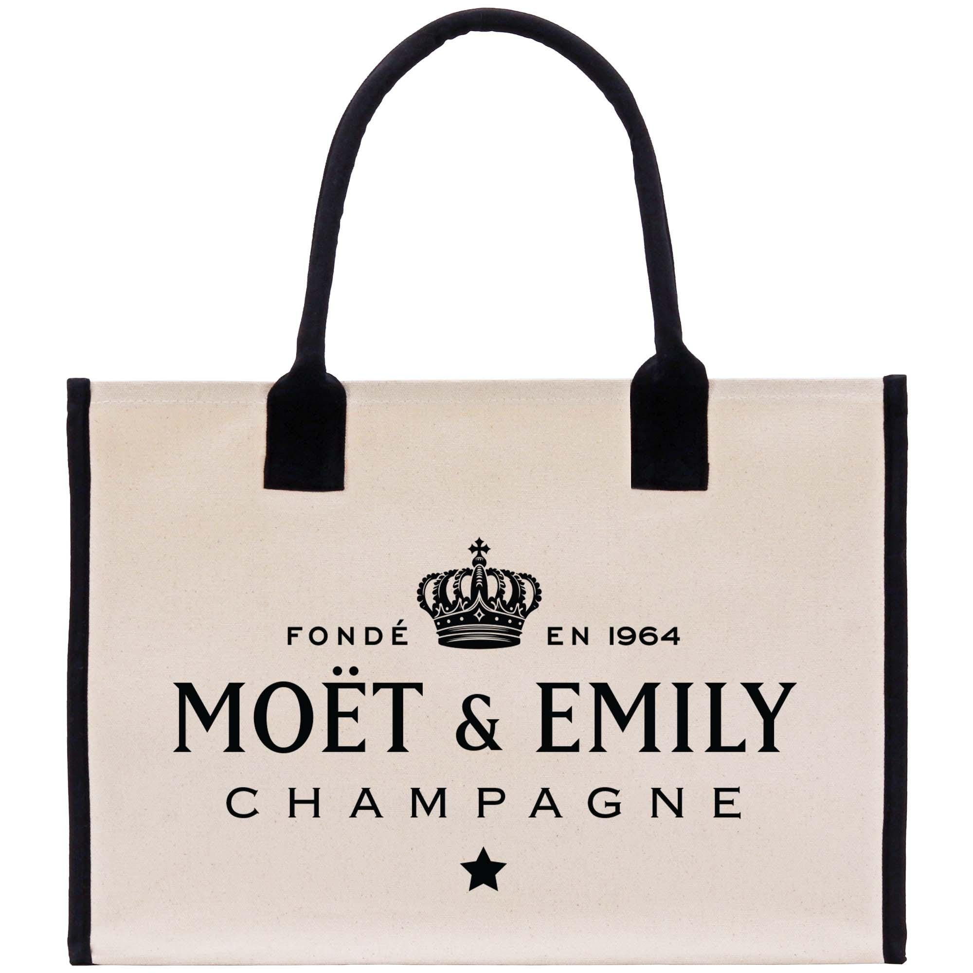 a tote bag with a crown on it