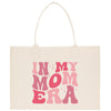 a bag with the words in my mom era printed on it