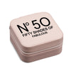 a pink box with the number fifty shades of fabulous written on it