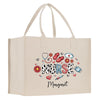 a white shopping bag with the words nurse on it