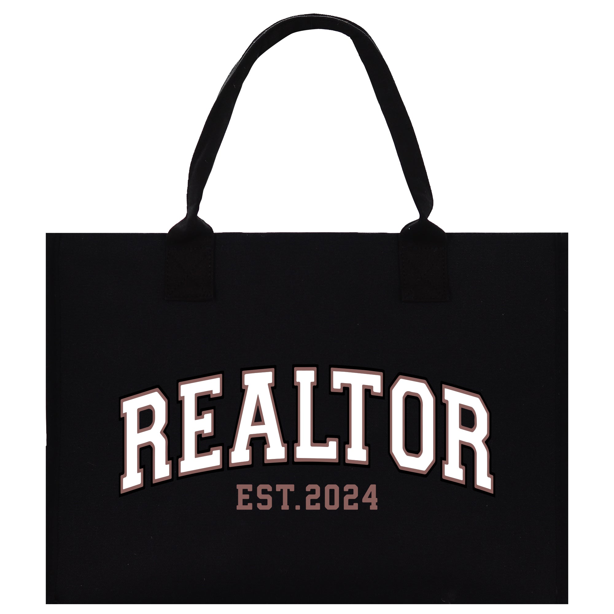 a black bag with the word realtor on it