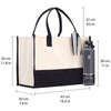 Unplug & Unwind Cotton Canvas Tote Bag Camping Tote Camping Lover Gift Tote Bag Outdoor Weekender Tote Multipurpose Camper Tote (BTO1031)