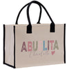 a shopping bag with the word abuella charlotte printed on it