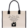 a bag with a house and a heart on it