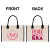 two bags with the words i'm my godmother era printed on them