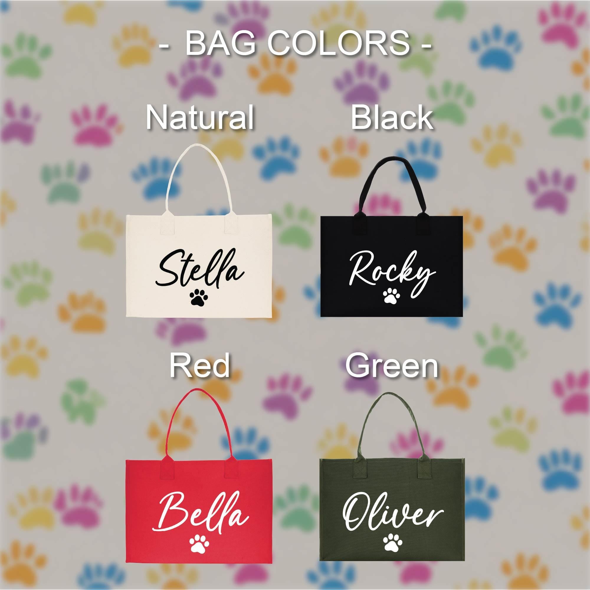 a group of bags with different designs on them