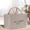 a bag that says charlotte bride on it