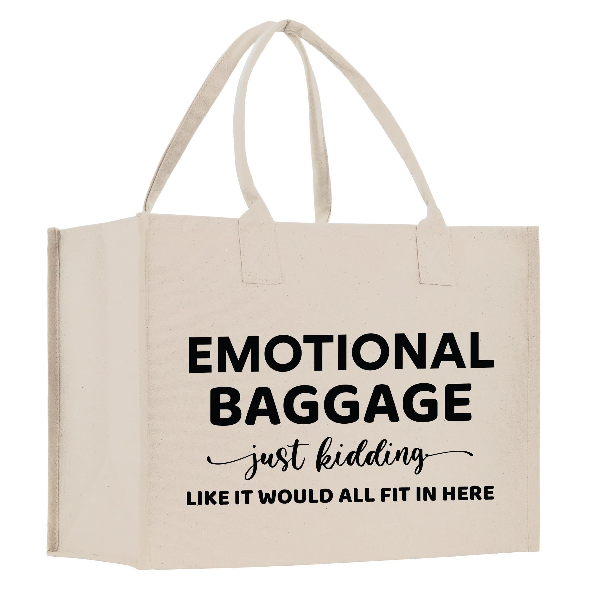 a bag that says,&#39;i like it would all fit in here &#39;