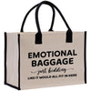 a white bag with black handles that says,'i like it would all fit