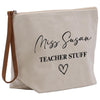 a canvas bag with a message on it