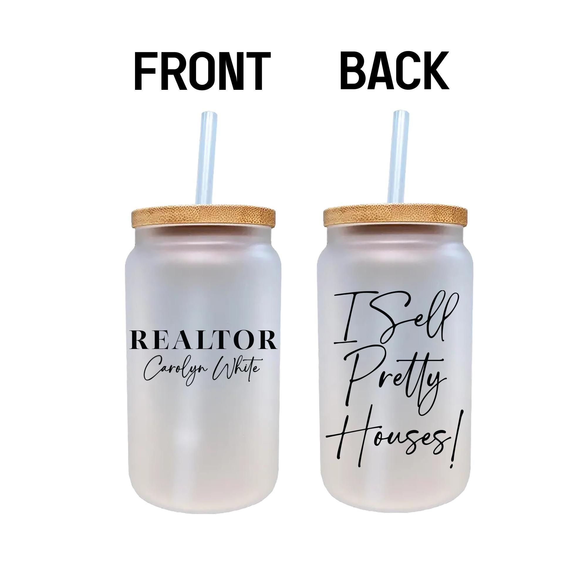 a couple of bottles with straws in them