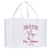 a white shopping bag with the words, the future mrs robinson
