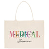 a white medical bag with the word medical written on it
