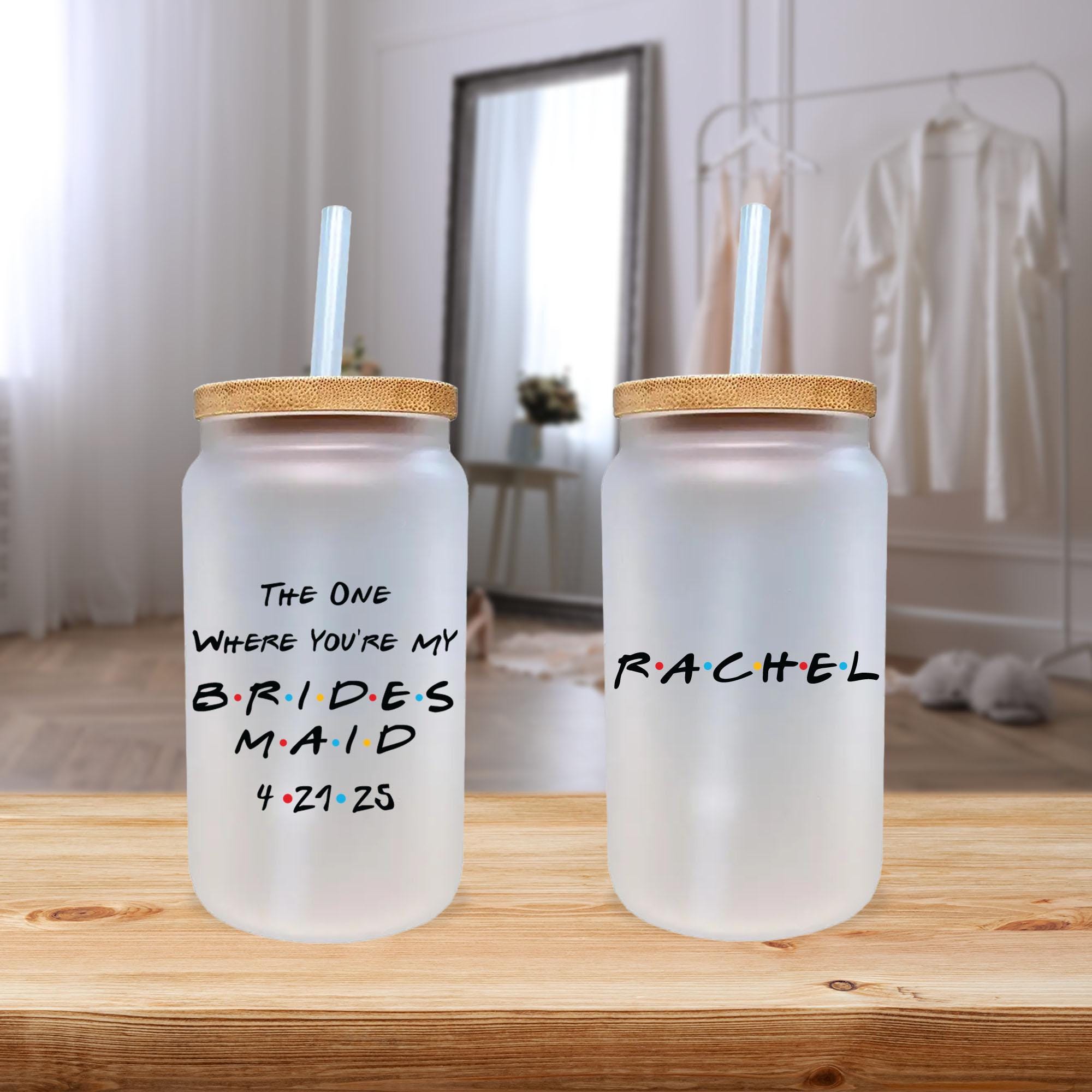a couple of bottles sitting on top of a wooden table
