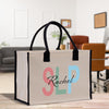 a shopping bag with the name rachel on it