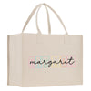 a white shopping bag with the word margate printed on it