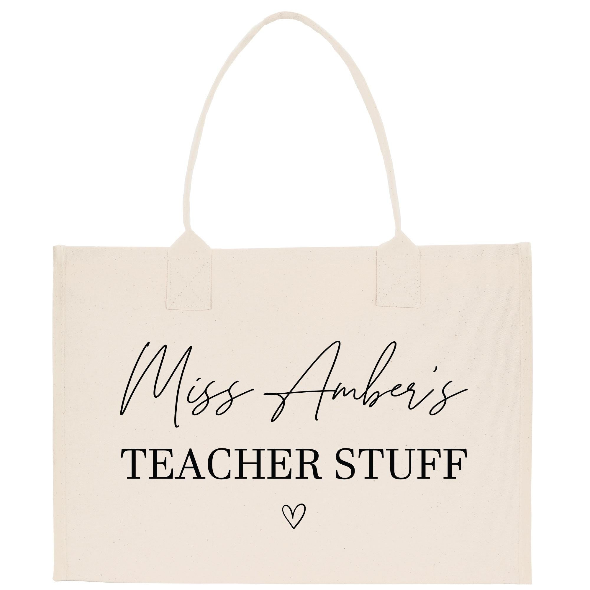 a white bag with a message on it