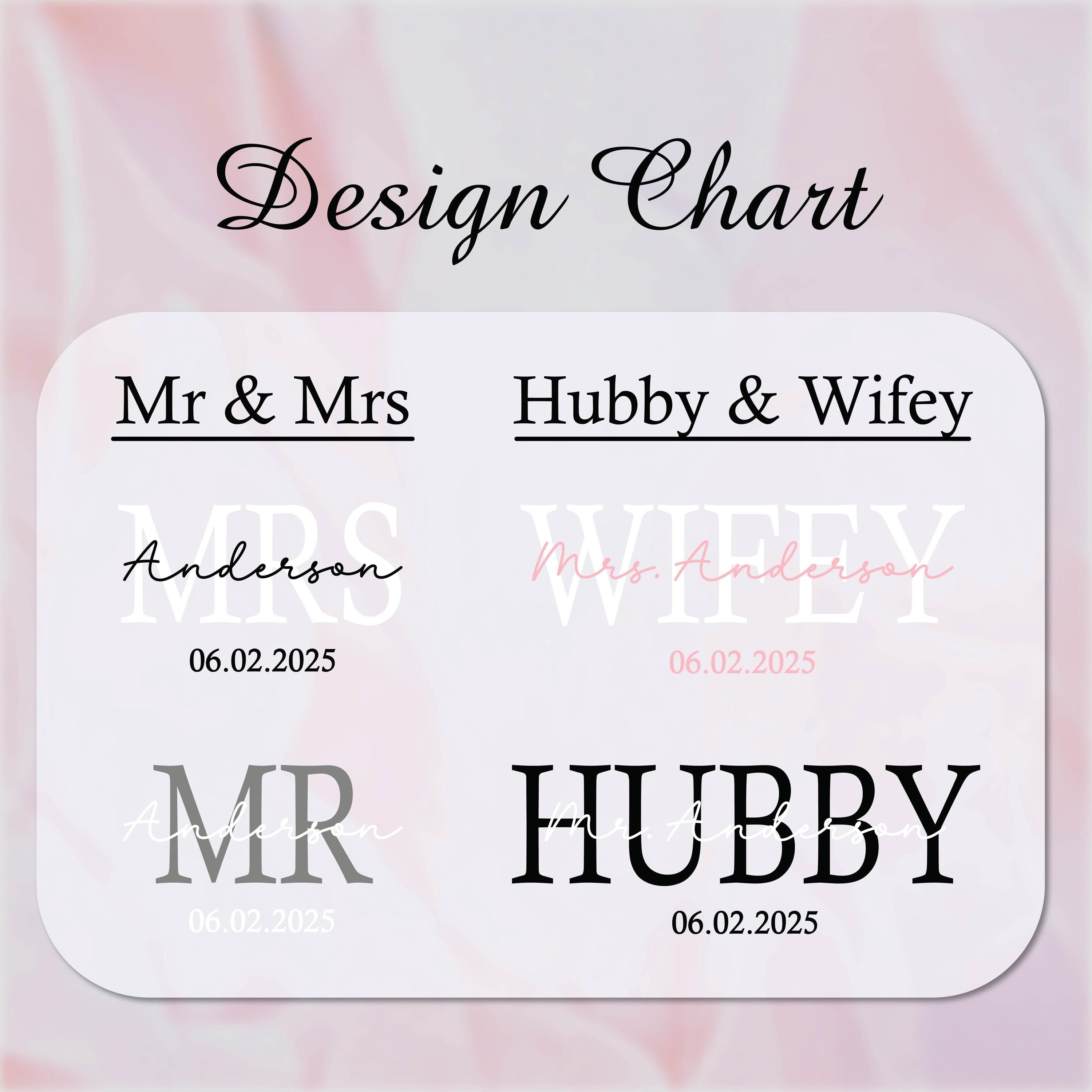 a couple of labels that are on a table