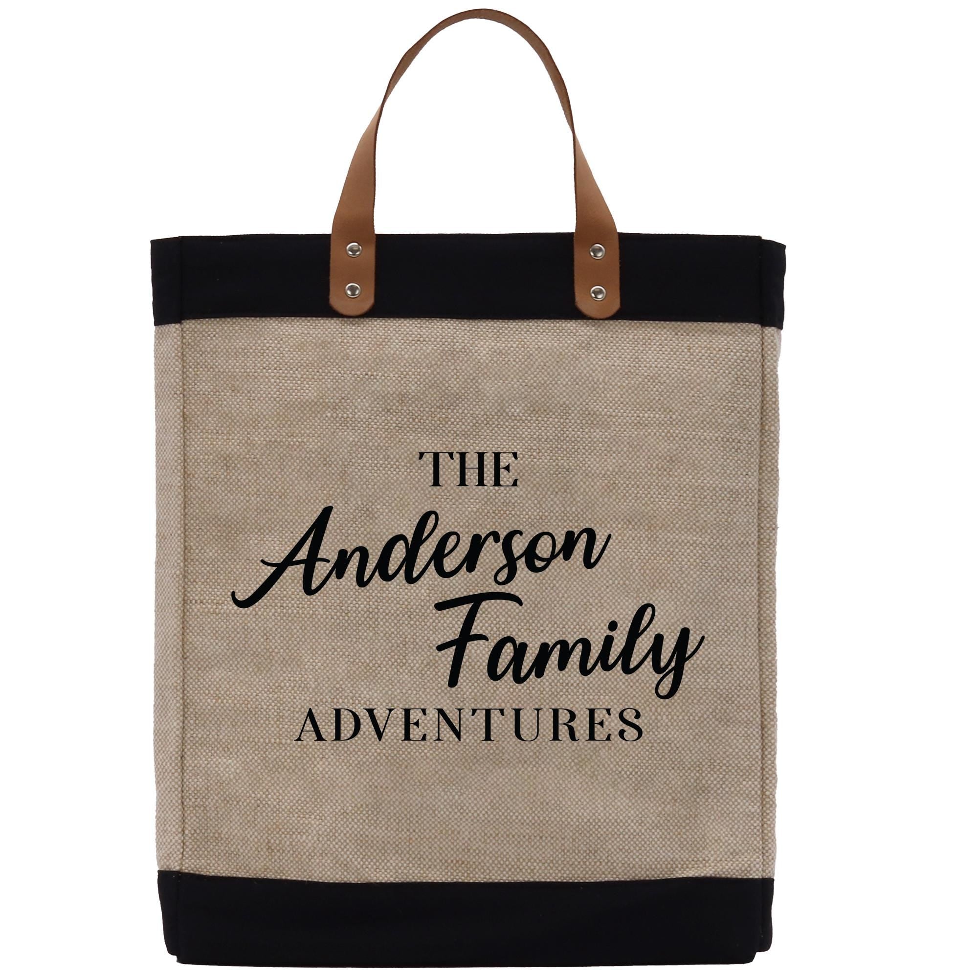 the anderson family adventures tote bag