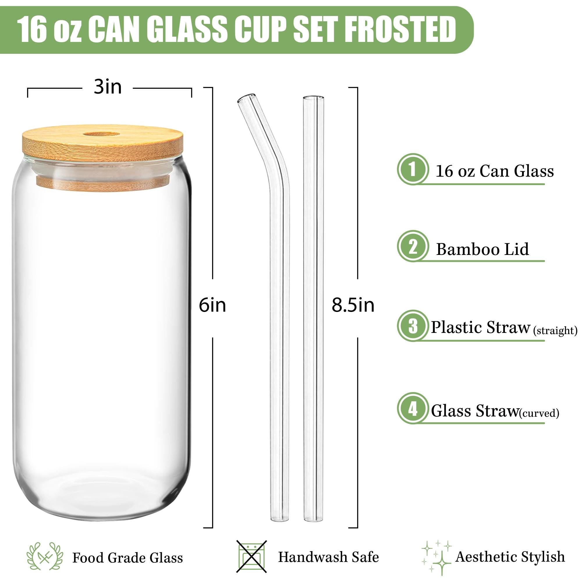 a glass cup with a straw and a straw in it