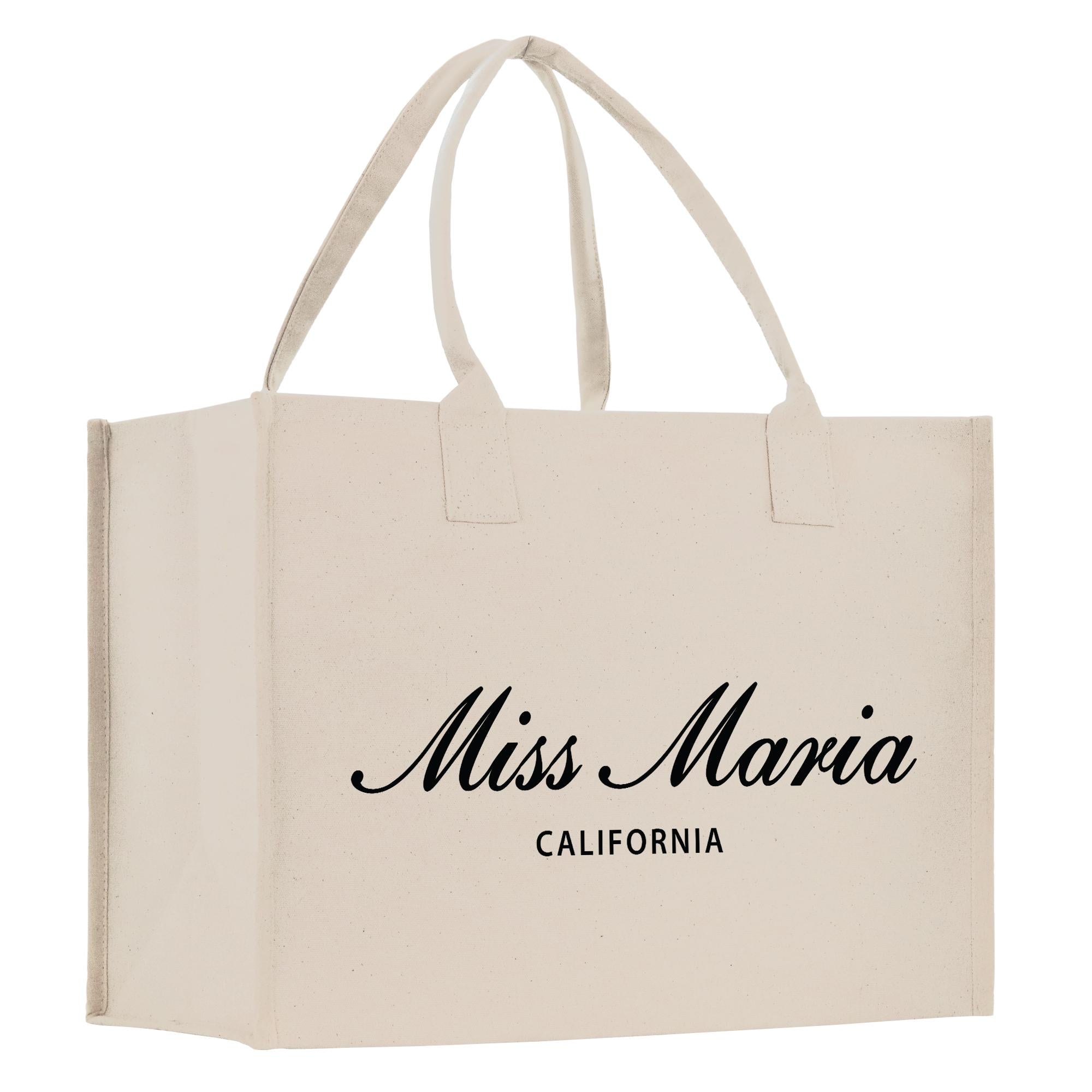 a white shopping bag with the words miss marina on it