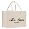 a white shopping bag with the words miss marina on it