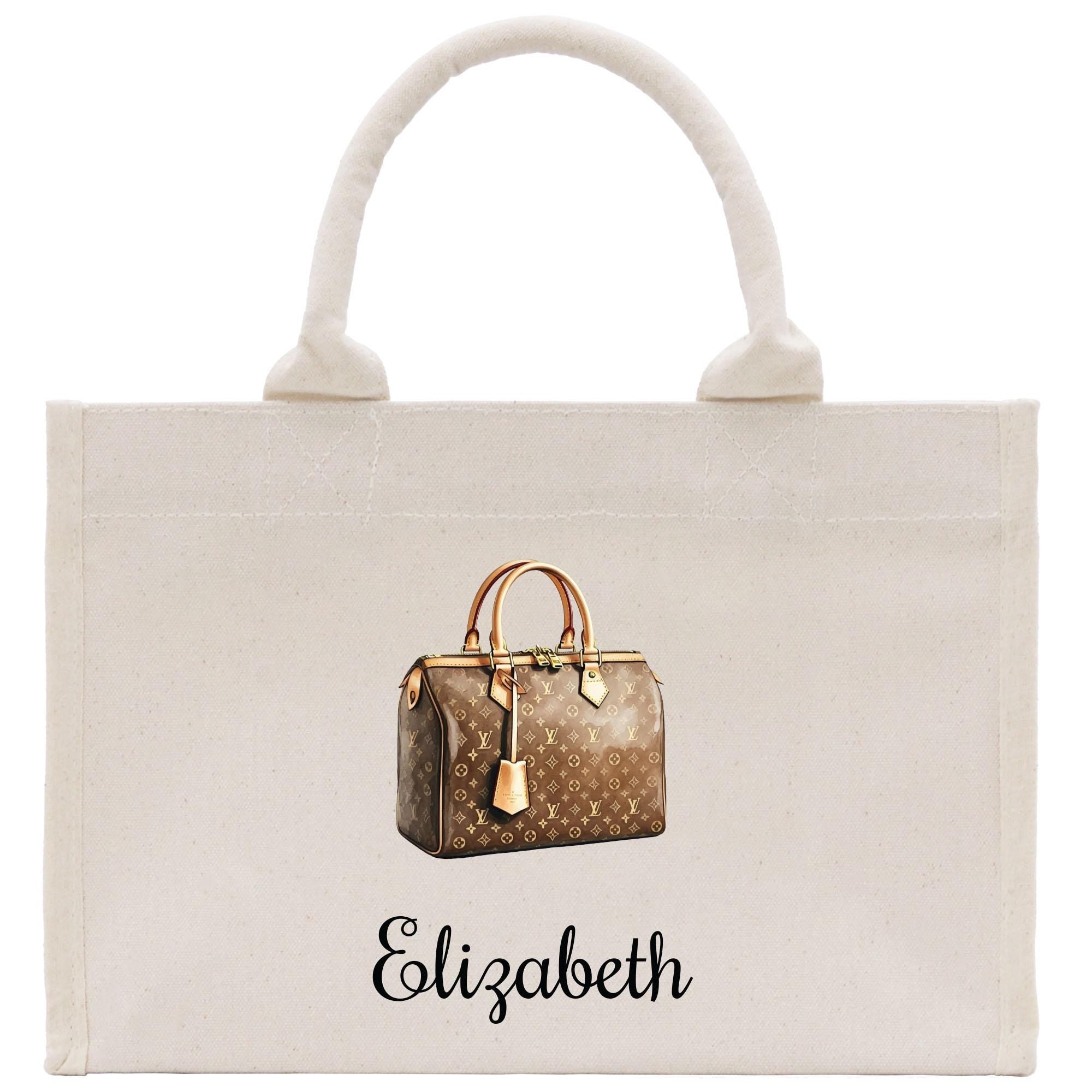 a bag with a picture of a handbag on it
