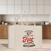 a white bag that says, if you can't stand the heat stay out