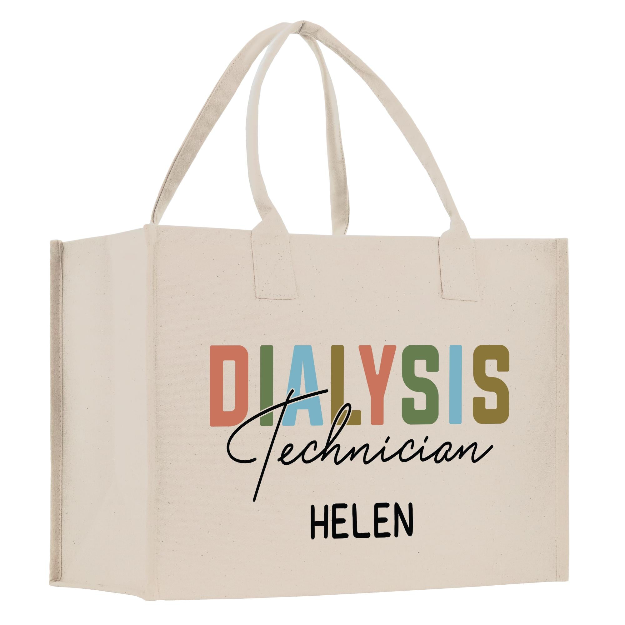 a white shopping bag with a design on it