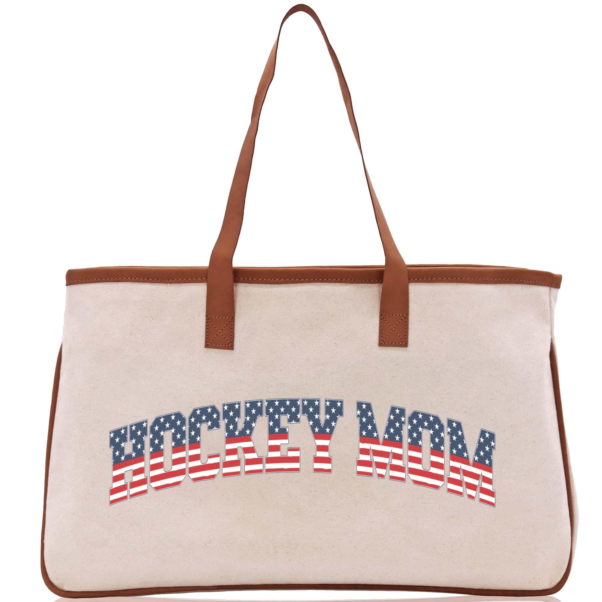 a canvas bag with the word liberty printed on it