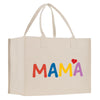 a bag with the word mama painted on it