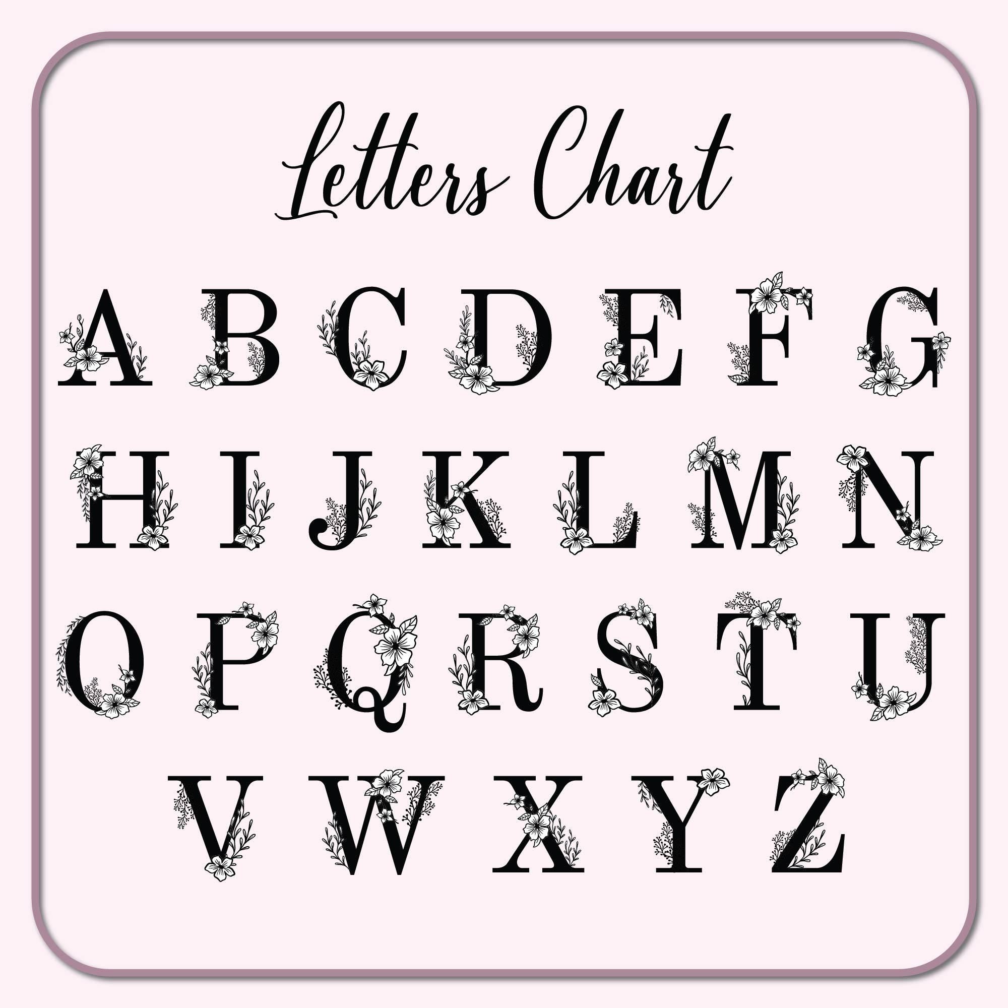 a black and white type of alphabet