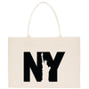 a bag with the statue of liberty on it