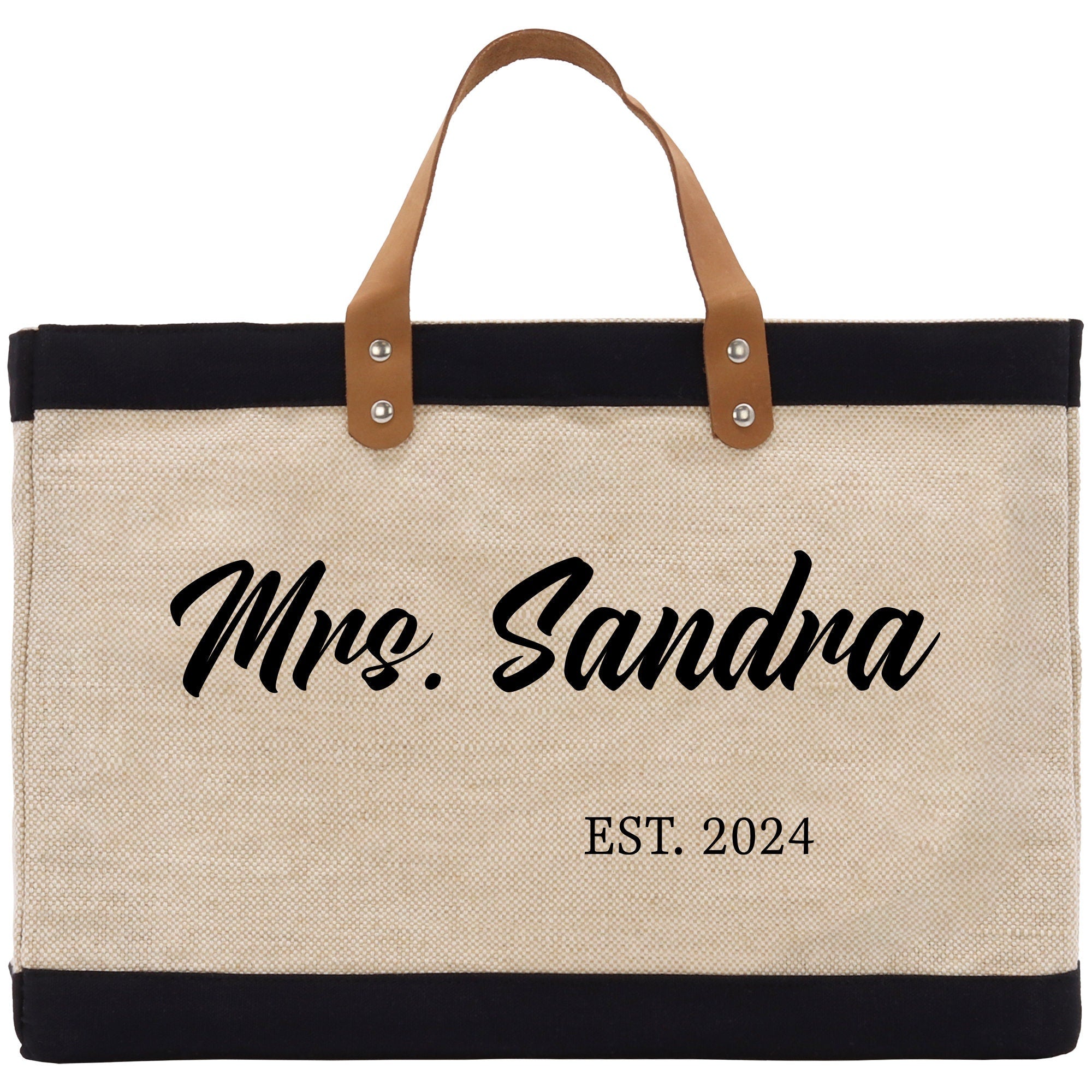 Birthday Celebration Personalized Gift Canvas Tote Bag with Name and State 40th 50th Birthday Gift Tote Bag for Her Custom Birthday Gift