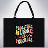 a black shopping bag with the words pediatric nurse in progress