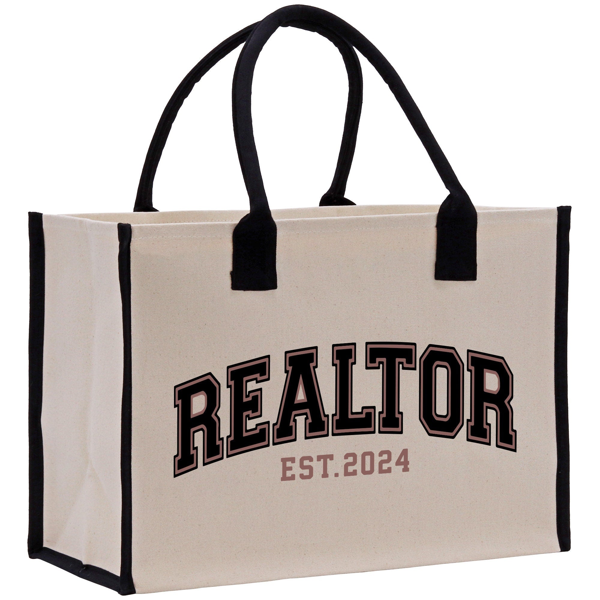 a bag with the word realtor printed on it