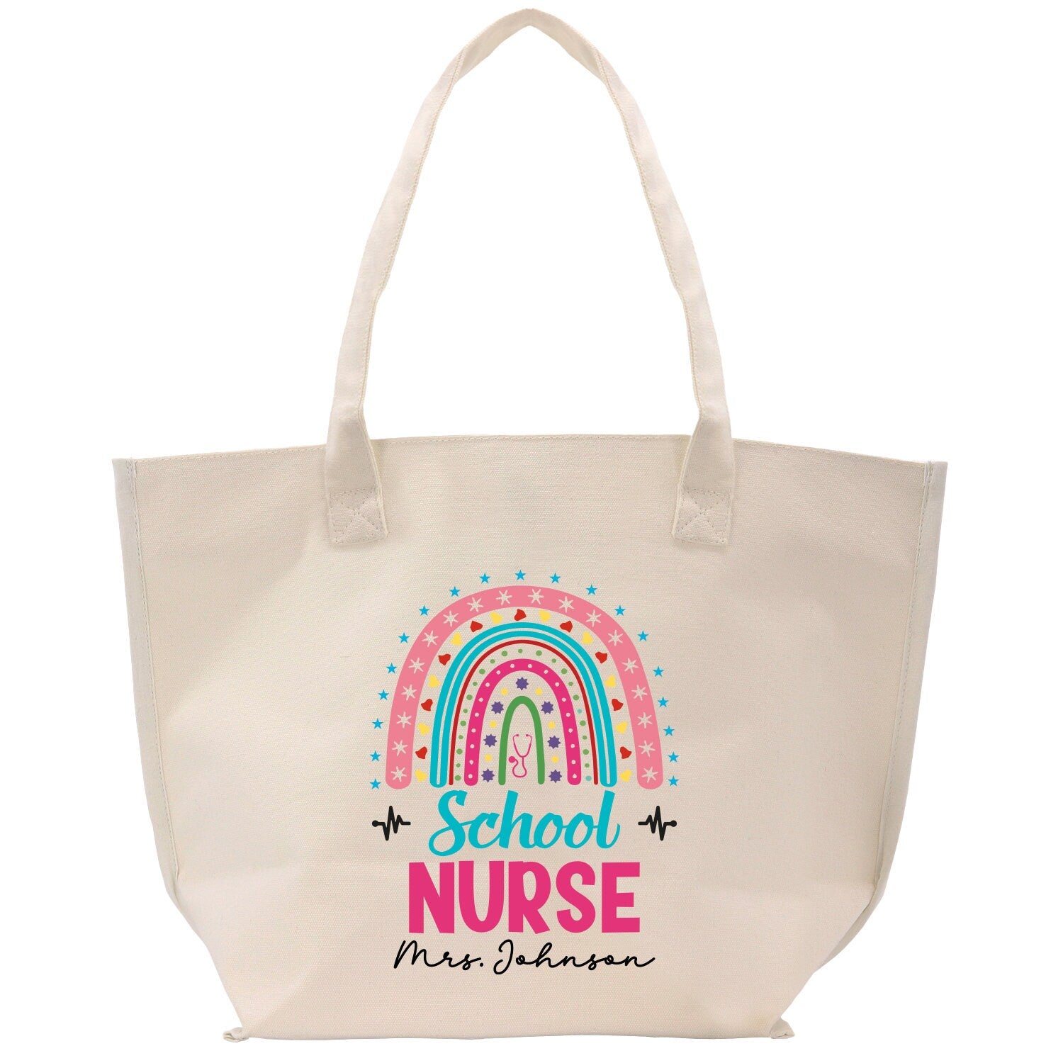 School Nurse Personalized Hand Bag Nurse Gift Registered Nurse Bag RN Tote RN Gift Future Nursing Student Gift Nurse Graduation Gift