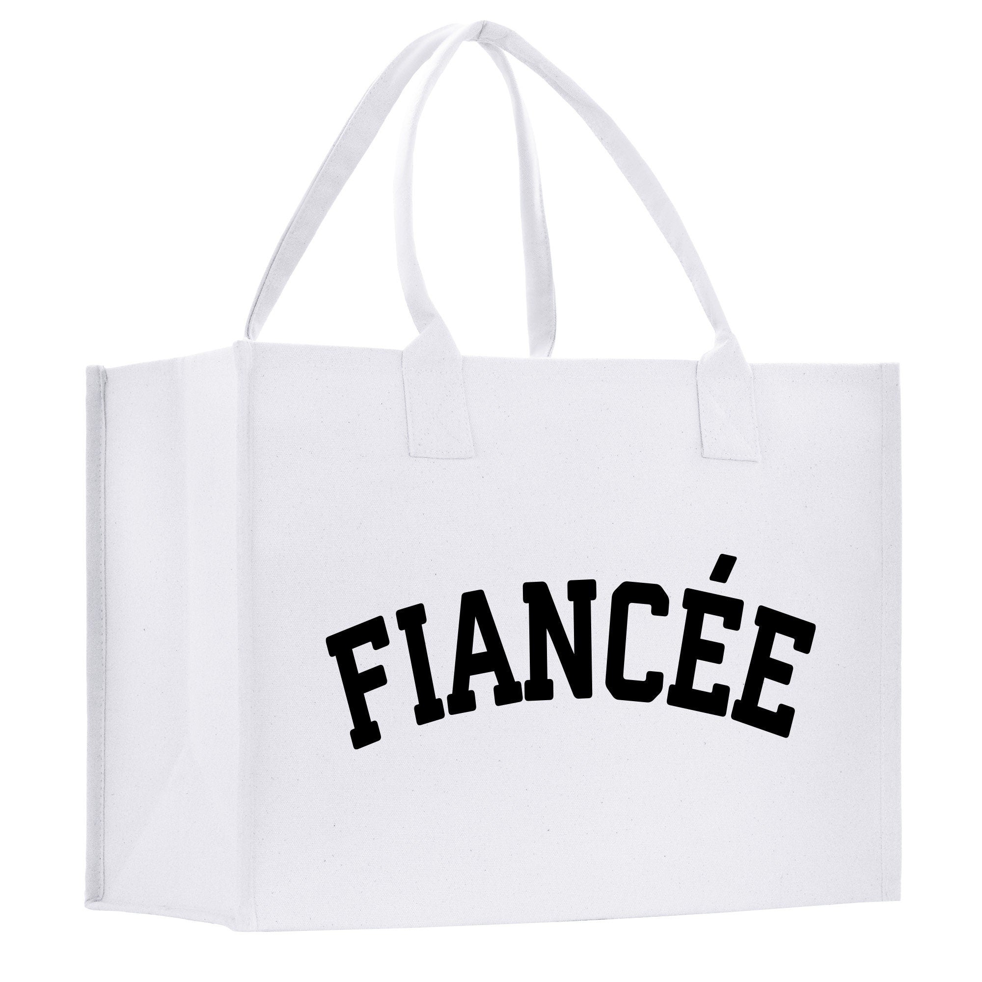 a white bag with the word france printed on it