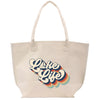 a white bag with the words lake life on it