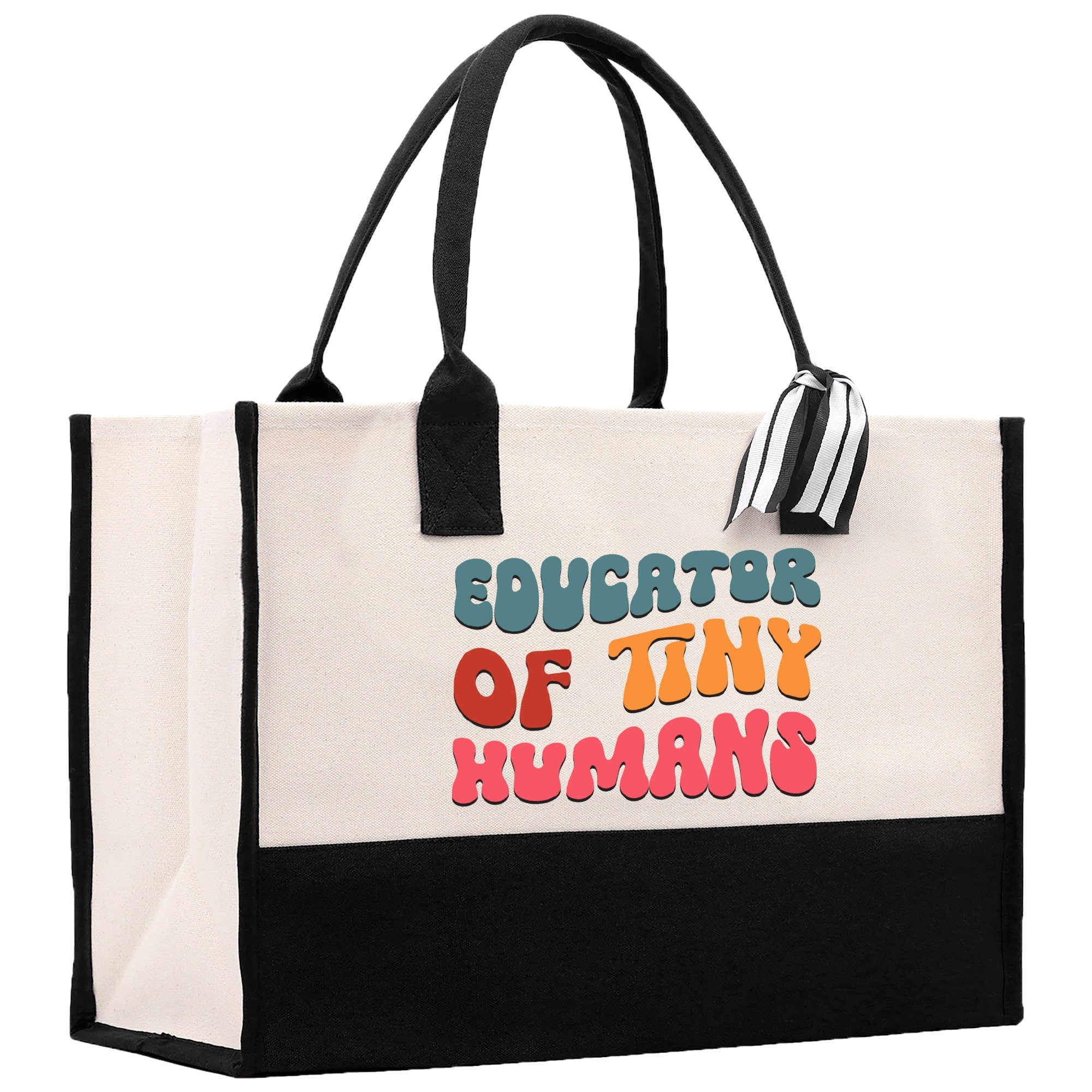 a tote bag with a slogan on it