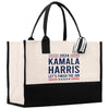 a tote bag with a political message on it