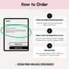 a graphic explaining how to order a product