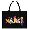 a black bag with the word nurse on it