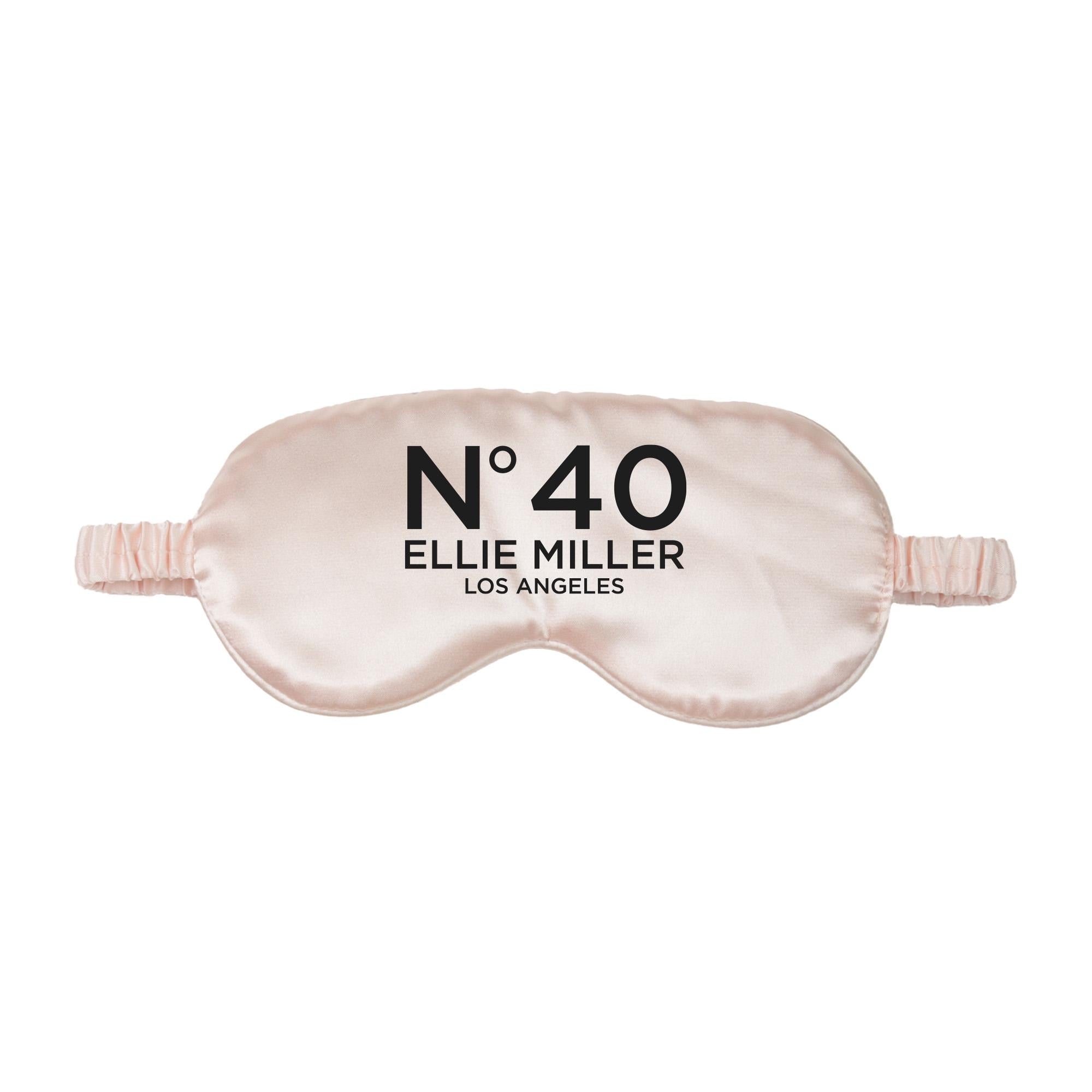 a sleep mask with no 40 written on it