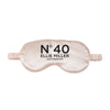 a sleep mask with no 40 written on it