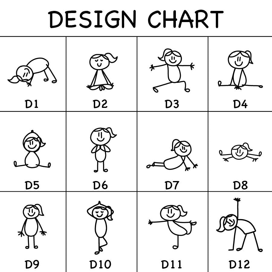 a drawing of a cartoon character&#39;s design chart