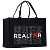 a black bag with the words realtor on it