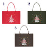 four christmas shopping bags with the words merry christmas written on them