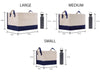 Personalized Storage Canvas Basket Bikinis Nursery Storage Towel Storage Cloth Storage Storage Bin Storage Tubs Mudroom Storage (PSB1007)