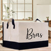 a bag with the word bras printed on it